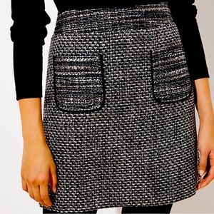 Sparkle tweed skirt by LOFT.